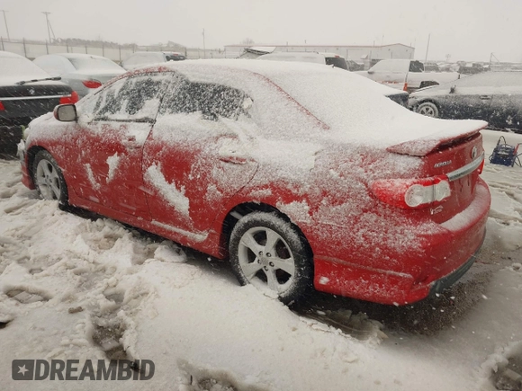 2013 Toyota Corolla L with VIN 5YFBU4EE0DP093820, listed as a IAAI auction lot 41832927 with 161,204 mi miles. Bid and sale history available at carsss.com. Image 3.