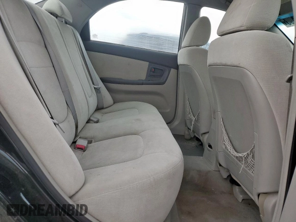 2005 Kia Spectra LX with VIN KNAFE121255179334, listed as a Copart auction lot 53144295 with 147,989 mi miles and Clean Title. Bid and sale history available at carsss.com. Image 10.