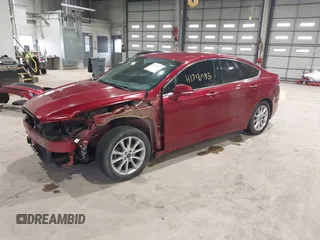 2017 Ford Fusion SE with VIN 3FA6P0HD2HR156040, listed as a IAAI auction lot 41718093 with 48,118 mi miles. Bid and sale history available at carsss.com. Image 18.