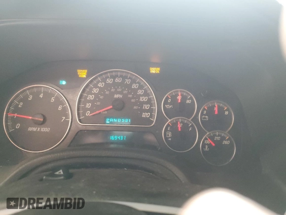 2004 GMC Envoy SLT with VIN 1GKDT13S342336784, listed as a Copart auction lot 66704184 with 169,431 mi miles and Salvage Title. Bid and sale history available at DreamBid. Image 9.