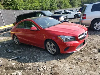 2018 Mercedes-Benz CLA 250 with VIN WDDSJ4EB0JN669208, listed as a Copart auction lot 61849063 with 59,373 mi miles and . Bid and sale history available at DreamBid. Image 4.