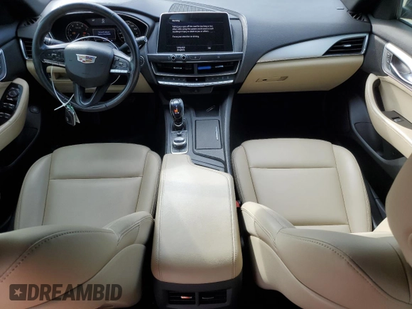 2021 Cadillac CT5 Luxury z VIN 1G6DM5RK9M0113722, wystawiony jako Copart lot #82392964 z przebiegiem 83 333 mil mil oraz Czysty tytuł • Clean title. Historia ofert i sprzedaży dostępna na DreamBid. Obrazek 8.