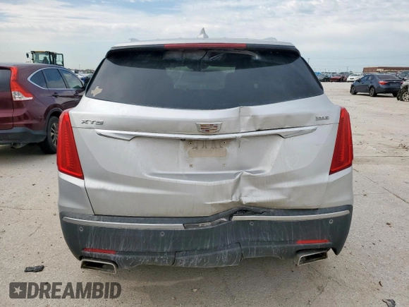2017 Cadillac XT5 Luxury FWD with VIN 1GYKNBRS8HZ221244, listed as a Copart auction lot 55316055 with 101,330 mi miles and Salvage title. Bid and sale history available at DreamBid. Image 6.