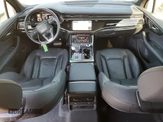 2021 Audi Q7 Premium with VIN WA1AXAF74MD015328, listed as a Copart auction lot 75545144 with 65,854 mi miles and Salvage title. Bid and sale history available at DreamBid. Image 8.