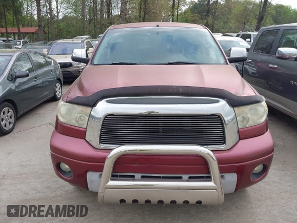 2007 Toyota Tundra Limited with VIN 5TFEV58147X027981, listed as a IAAI auction lot 41789128 with 233,593 mi miles and . Bid and sale history available at DreamBid. Image 6.
