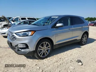 2022 Ford Edge Titanium with VIN 2FMPK4K93NBA59895, listed as a Copart auction lot 63482655 with 26,036 mi miles and Salvage title. Bid and sale history available at DreamBid. Image 1.