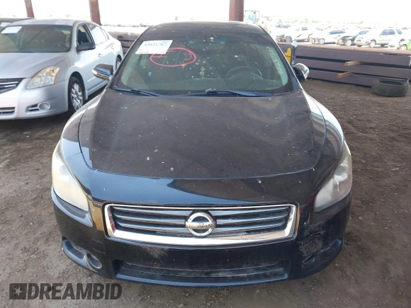 2012 Nissan Maxima S with VIN 1N4AA5AP7CC870086, listed as a IAAI auction lot 42631707 with 168,420 mi miles and . Bid and sale history available at DreamBid. Image 6.