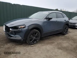 2022 Mazda CX-30 2.5 S Preferred Package with VIN 3MVDMBCL4NM457808, listed as a Copart auction lot 43832725 with 35,521 mi miles and Salvage Title. Bid and sale history available at carsss.com. Image 1.