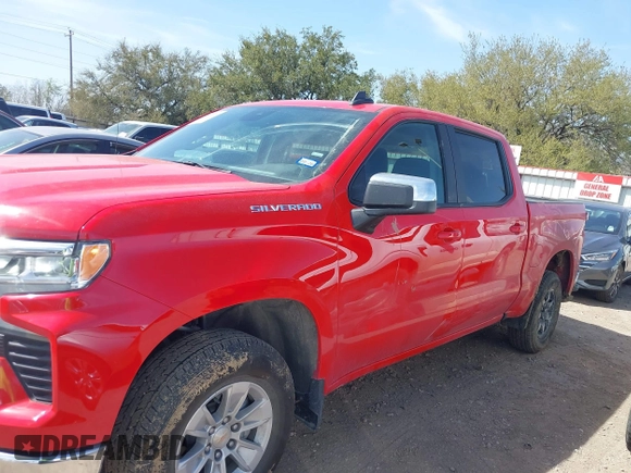 2025 Chevrolet Silverado 1500 LT with VIN 1GCPACED5SZ125762, listed as a IAAI auction lot 41836668 with 10,105 mi miles and . Bid and sale history available at DreamBid. Image 14.