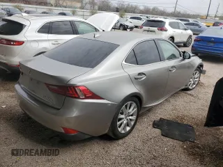 2016 Lexus IS 200t with VIN JTHBA1D27G5035640, listed as a Copart auction lot 46636135 with 128,596 mi miles and Clean Title. Bid and sale history available at DreamBid. Image 3.