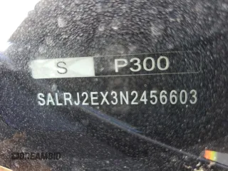 2022 Land Rover Discovery S with VIN SALRJ2EX3N2456603, listed as a Copart auction lot 80044334 with 25,554 mi miles and Salvage Title. Bid and sale history available at carsss.com. Image 14.