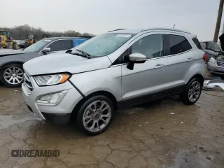 2019 Ford EcoSport Titanium with VIN MAJ3S2KE0KC274771, listed as a Copart auction lot 48103224 with 36,121 mi miles and Salvage Title. Bid and sale history available at DreamBid. Image 1.