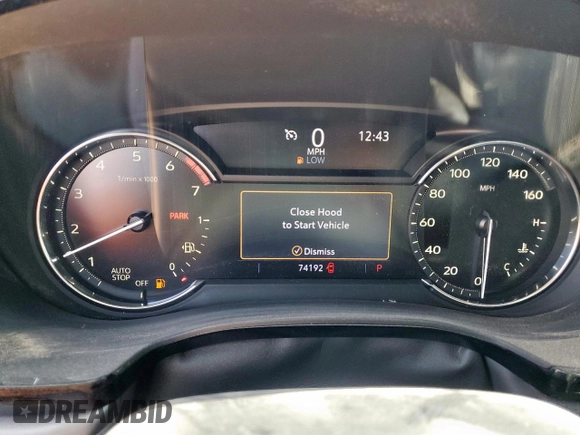 2020 Cadillac XT5 Luxury FWD z VIN 1GYKNAR47LZ173823, wystawiony jako Copart lot #56770025 z przebiegiem 74 192 mil mil oraz Szkoda całkowita • Salvage title. Historia ofert i sprzedaży dostępna na DreamBid. Obrazek 9.