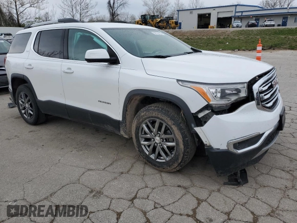 2017 GMC Acadia SLT with VIN 1GKKNULSXHZ277779, listed as a Copart auction lot 52732135 with 194,061 mi miles and Salvage title. Bid and sale history available at DreamBid. Image 4.