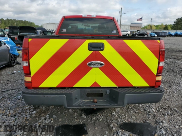 2008 Ford F-150 STX with VIN 1FTRX12W88FC08856, listed as a Copart auction lot 51310315 with 180,858 mi miles and Salvage Title. Bid and sale history available at carsss.com. Image 6.