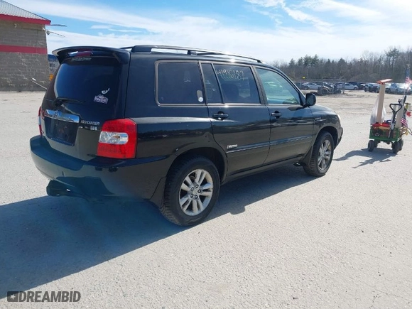 2006 Toyota Highlander Hybrid with VIN JTEEW21A660023732, listed as a IAAI auction lot 41916187 with 327,093 mi miles. Bid and sale history available at carsss.com. Image 4.