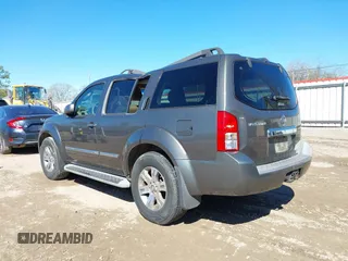 2008 Nissan Pathfinder S with VIN 5N1AR18U08C664764, listed as a IAAI auction lot 41651549 with 151,260 mi miles. Bid and sale history available at carsss.com. Image 3.