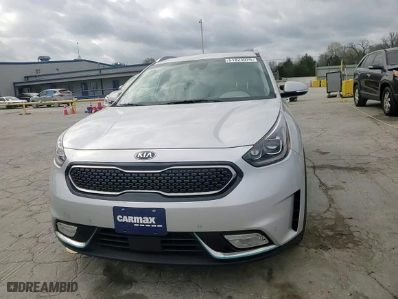 2019 Kia Niro Plug-In Hybrid EX Premium with VIN KNDCC3LD2K5344746, listed as a Copart auction lot 51823025 with 60,517 mi miles and Salvage Title. Bid and sale history available at carsss.com. Image 12.