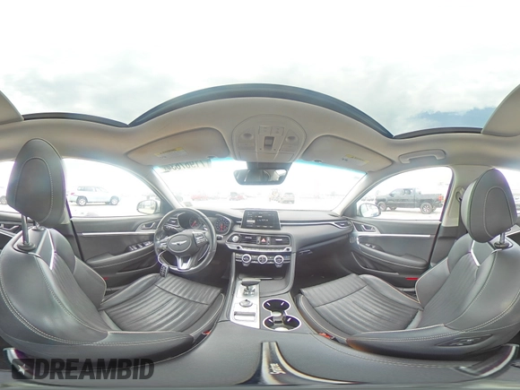 2019 Genesis G70 2.0T Advanced with VIN KMTG34LA9KU027051, listed as a Copart auction lot 71967634 with 41,356 mi miles and Salvage Title. Bid and sale history available at carsss.com. Image 13.