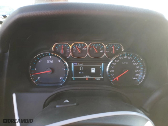 2020 Chevrolet Suburban Premier with VIN 1GNSKJKC2LR229156, listed as a Copart auction lot 83396154 with 32,419 mi miles and Salvage Title. Bid and sale history available at carsss.com. Image 9.
