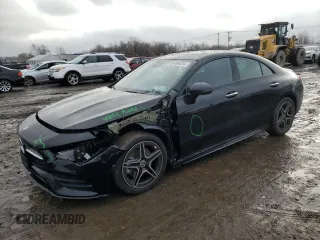 2022 Mercedes-Benz CLA with VIN W1K5J4HB6NN321119, listed as a Copart auction lot 84884294 with 22,586 mi miles and Salvage Title. Bid and sale history available at carsss.com. Image 1.