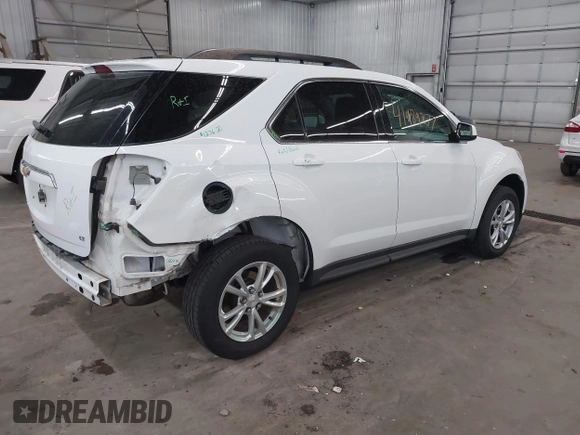 2017 Chevrolet Equinox LT with VIN 2GNALCEK4H1543608, listed as a IAAI auction lot 41989877 with 105,008 mi miles. Bid and sale history available at carsss.com. Image 4.