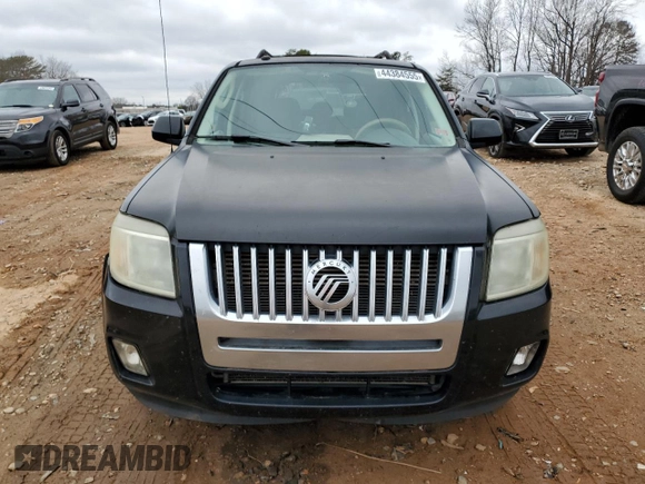 2009 Mercury Mariner Premier z VIN 4M2CU87749KJ12895, wystawiony jako Copart lot #44384555 z przebiegiem 278 370 mil mil oraz Tytuł czysty. Historia ofert i sprzedaży dostępna na DreamBid. Obrazek 5.