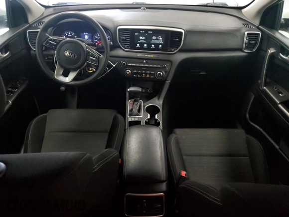 2021 Kia Sportage LX with VIN KNDPM3AC8M7893044, listed as a Copart auction lot 54441955 with 112,011 mi miles and Clean Title. Bid and sale history available at carsss.com. Image 8.