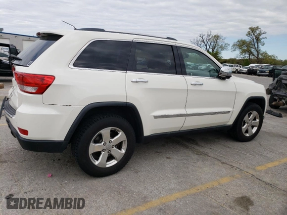 2011 Jeep Grand Cherokee Limited with VIN 1J4RR5GT1BC521654, listed as a Copart auction lot 49822863 with 189,045 mi miles and Salvage title. Bid and sale history available at DreamBid. Image 3.
