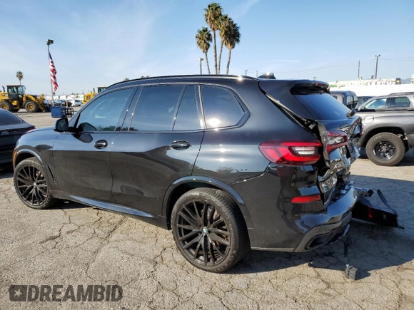 2022 BMW X5 xDrive40i with VIN 5UXCR6C09N9K20370, listed as a Copart auction lot 71387572 with 11,272 mi miles. Bid and sale history available at carsss.com. Image 2.