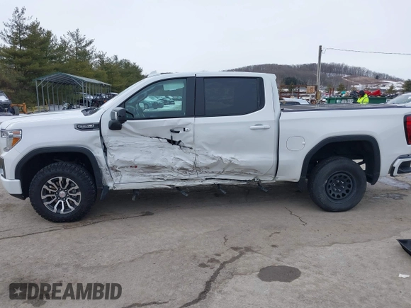 2021 GMC Sierra 1500 AT4 with VIN 1GTP9EED9MZ254983, listed as a IAAI auction lot 41617553 with 49,098 mi miles. Bid and sale history available at carsss.com. Image 15.