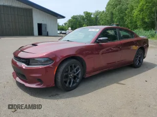 2022 Dodge Charger R/T with VIN 2C3CDXCT4NH232446, listed as a Copart auction lot 59017905 with 49,259 mi miles and Salvage title. Bid and sale history available at DreamBid. Image 1.