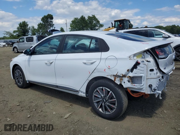2021 Hyundai Ioniq SE with VIN KMHC75LJ2MU079174, listed as a Copart auction lot 58291294 with 24,377 mi miles and Salvage title. Bid and sale history available at DreamBid. Image 2.