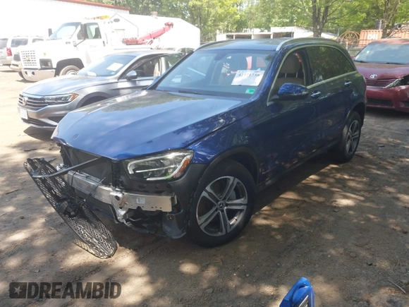 2021 Mercedes-Benz GLC 300 with VIN W1N0G8EB8MF948937, listed as a IAAI auction lot 42571738 with 38,527 mi miles and . Bid and sale history available at DreamBid. Image 18.