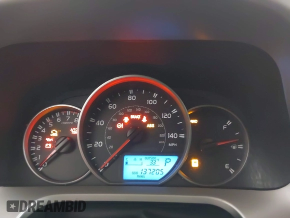 2016 Toyota RAV4 LE with VIN 2T3BFREVXGW482935, listed as a IAAI auction lot 41596534 with 137,205 mi miles. Bid and sale history available at carsss.com. Image 7.