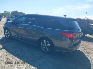2020 Honda Odyssey Touring z VIN 5FNRL6H84LB001511, wystawiony jako IAAI lot #42194828 z przebiegiem 218 269 mil mil oraz . Historia ofert i sprzedaży dostępna na DreamBid. Obrazek 3.