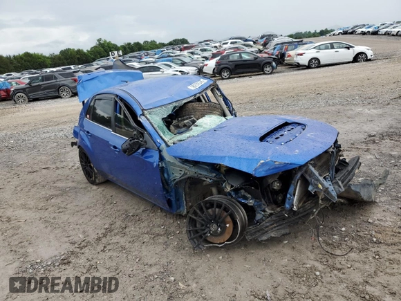 2014 Subaru WRX WRX with VIN JF1GV7E65EG004295, listed as a Copart auction lot 58959645 with Not provided miles and Non repairable. Bid and sale history available at DreamBid. Image 4.