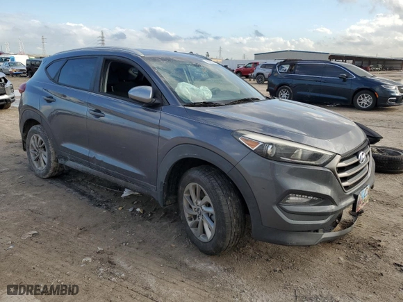 2016 Hyundai Tucson SE with VIN KM8J33A49GU148905, listed as a Copart auction lot 85363184 with 99,457 mi miles and Salvage Title. Bid and sale history available at carsss.com. Image 4.