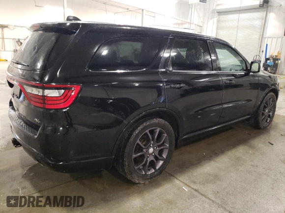 2017 Dodge Durango R/T with VIN 1C4SDJCT1HC917693, listed as a Copart auction lot 51697845 with 159,866 mi miles and Salvage Title. Bid and sale history available at DreamBid. Image 3.