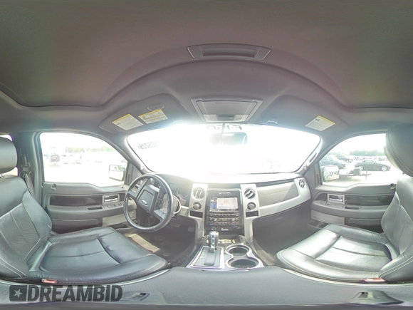 2012 Ford F-150 XL with VIN 1FTFW1ET5CFC70747, listed as a Copart auction lot 56625225 with 222,001 mi miles and Salvage title. Bid and sale history available at DreamBid. Image 14.
