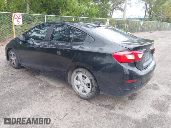 2017 Chevrolet Cruze LS with VIN 1G1BC5SM8H7235853, listed as a IAAI auction lot 42183631 with 165,111 mi miles and . Bid and sale history available at DreamBid. Image 3.