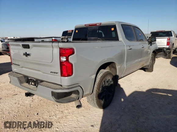 2024 Chevrolet Silverado 1500 RST with VIN 2GCPADED4R1261325, listed as a Copart auction lot 87908235 with 0 mi miles and Salvage Title. Bid and sale history available at carsss.com. Image 3.