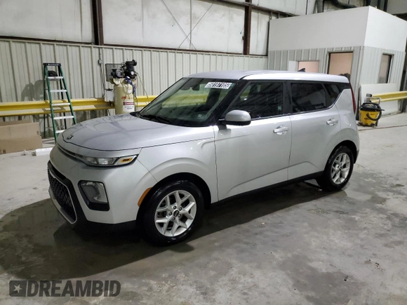 2021 Kia Soul S with VIN KNDJ23AU8M7740006, listed as a Copart auction lot 50197105 with 83,437 mi miles and Clean Title. Bid and sale history available at DreamBid. Image 1.