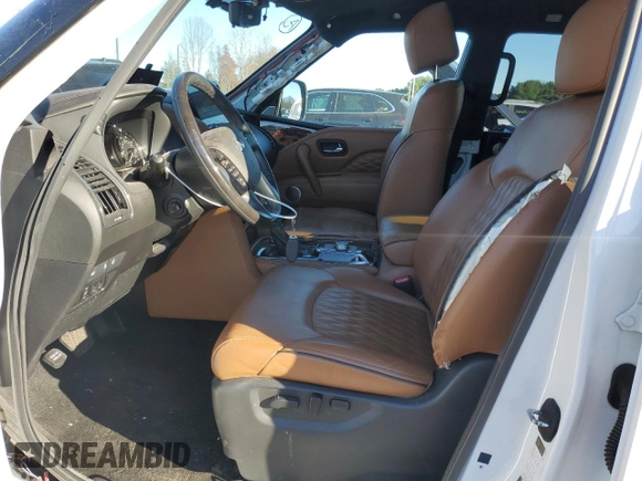 2022 Infiniti QX80 SENSORY with VIN JN8AZ2BEXN9291256, listed as a Copart auction lot 77907584 with 36,254 mi miles and Salvage Title. Bid and sale history available at carsss.com. Image 7.