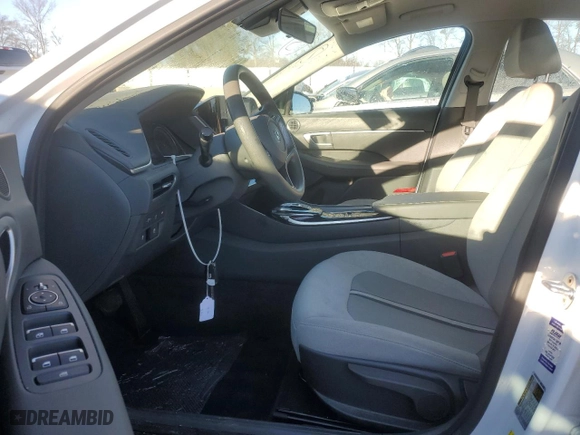 2022 Hyundai Sonata SE with VIN 5NPEG4JAXNH145749, listed as a Copart auction lot 86894104 with 49,475 mi miles and Salvage Title. Bid and sale history available at carsss.com. Image 7.