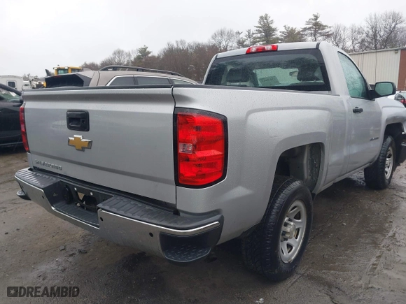2014 Chevrolet Silverado 1500 Work Truck with VIN 1GCNCPEH4EZ231913, listed as a IAAI auction lot 41840013 with 1 mi miles. Bid and sale history available at carsss.com. Image 4.