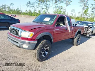 2004 Toyota Tacoma with VIN 5TEWN72N24Z307107, listed as a IAAI auction lot 42045605 with 190,877 mi miles and . Bid and sale history available at DreamBid. Image 2.