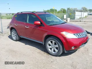 2006 Nissan Murano SL z VIN JN8AZ08T56W421845, wystawiony jako IAAI lot #42431126 z przebiegiem 186 045 mil mil oraz . Historia ofert i sprzedaży dostępna na DreamBid. Obrazek 1.