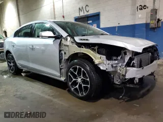 2016 Buick LaCrosse Sport Touring with VIN 1G4G45G39GF185474, listed as a Copart auction lot 46338865 with 76,793 mi miles and Clean Title. Bid and sale history available at carsss.com. Image 4.