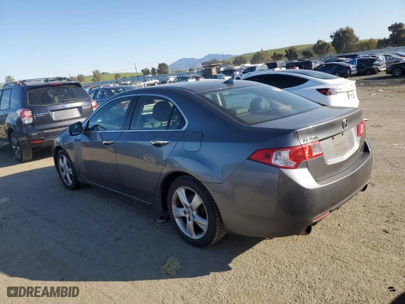2010 Acura TSX with VIN JH4CU2F66AC032121, listed as a Copart auction lot 44826605 with 175,941 mi miles and Salvage Title. Bid and sale history available at carsss.com. Image 2.